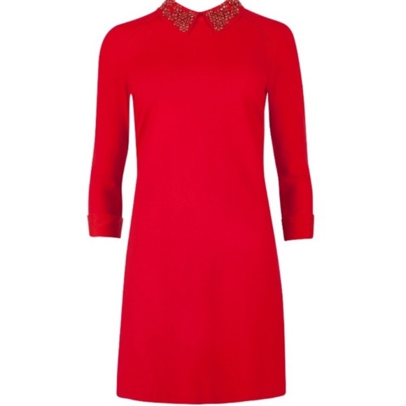 Ted Baker Dresses & Skirts - SOLD👗 Ted Baker London Jewel Collar Dress